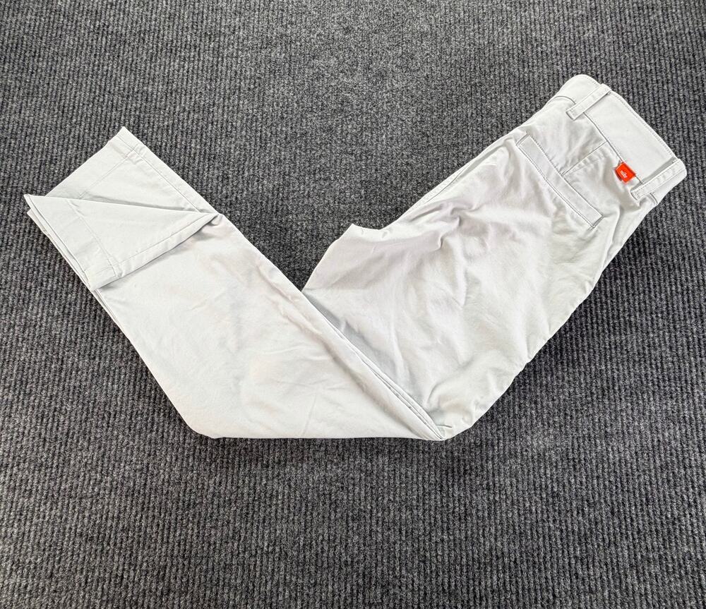 Nike Dri-FIT Slim Fit Mens Medium Tan Khaki Golf Pants Beige Performance